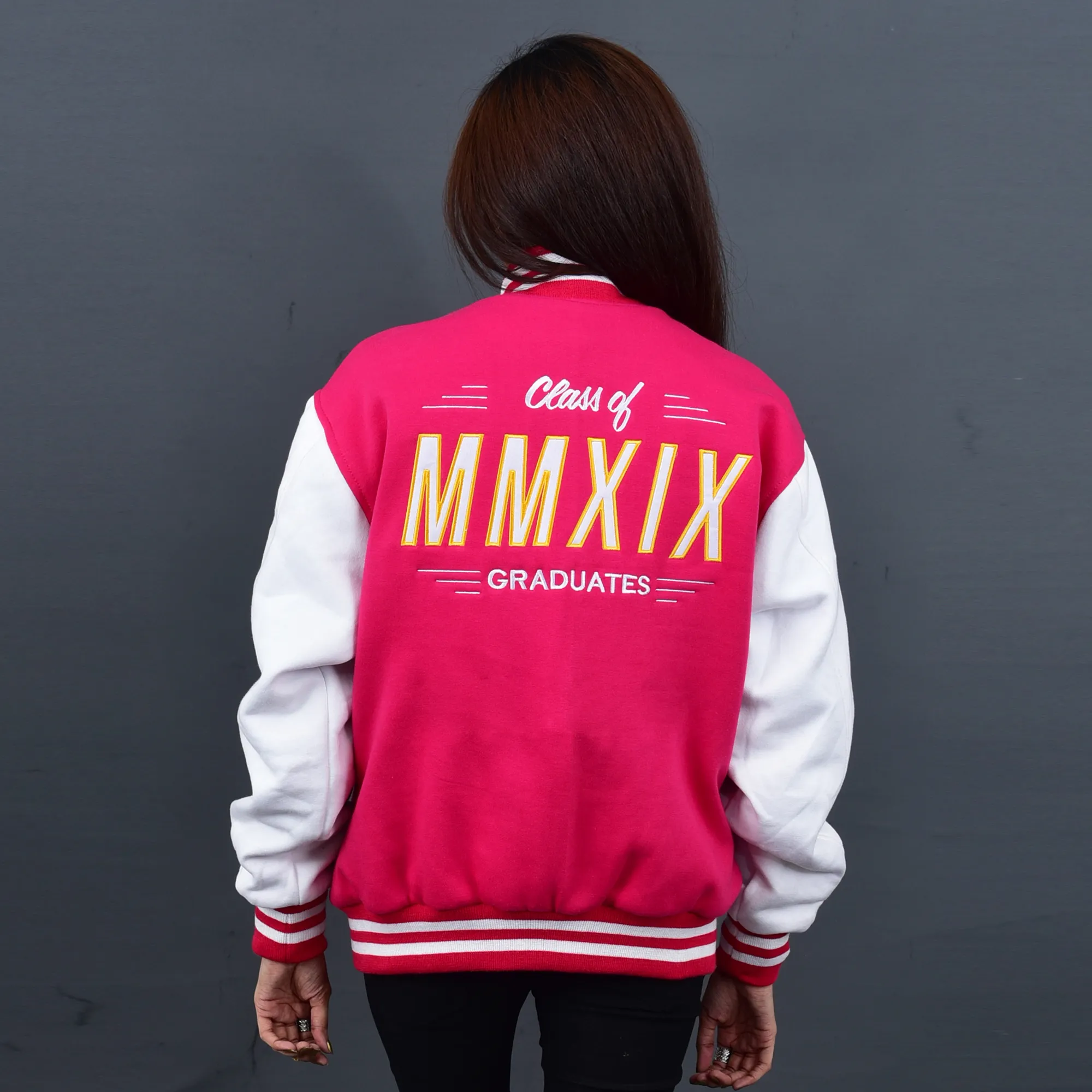 Letterman Jackets Women Pink - Couro Wears