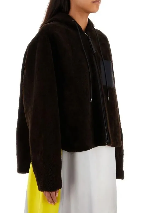 LOEWE  |Hooded jacket in shearling