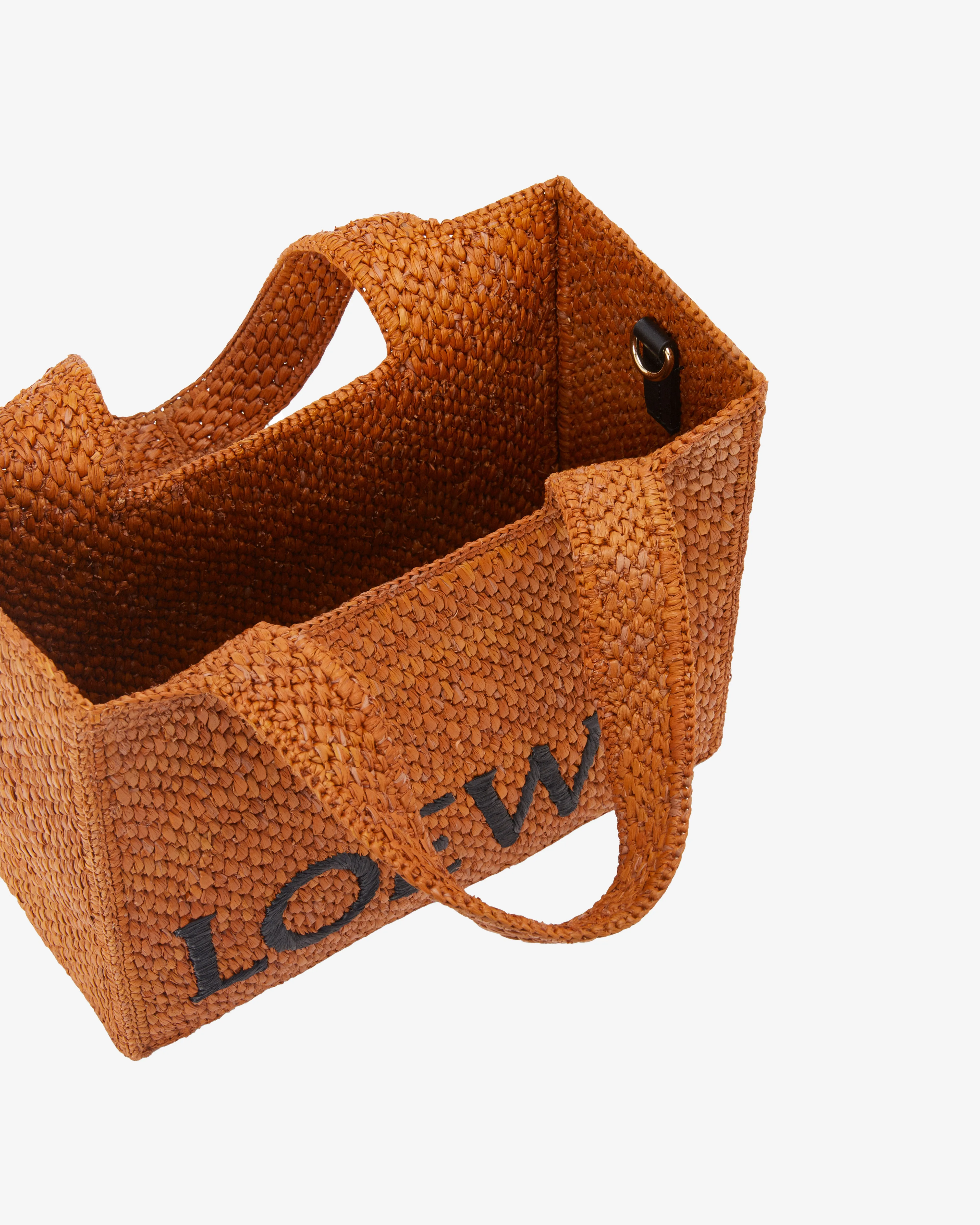 Loewe Women's Loewe Font Tote Small Bag  Honey Gold