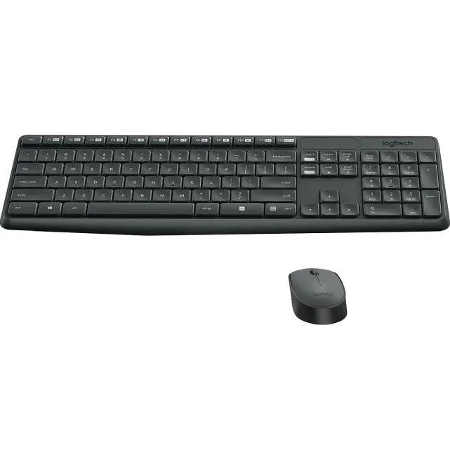 Logitech MK235 Wireless Keyboard Mouse Combo Set