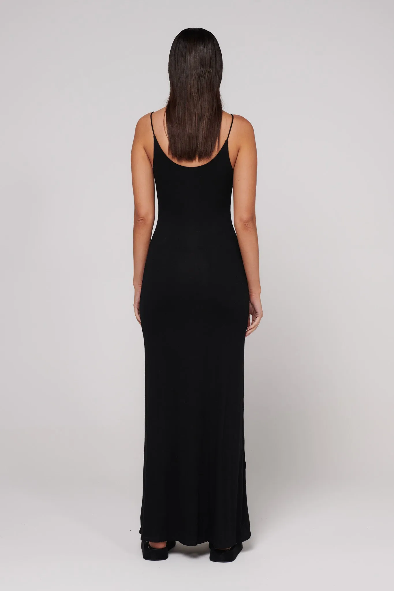 Louise Maxi Dress - Black