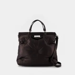 Maison Margiela  Glam Slam M Tote Bag in Black Leather