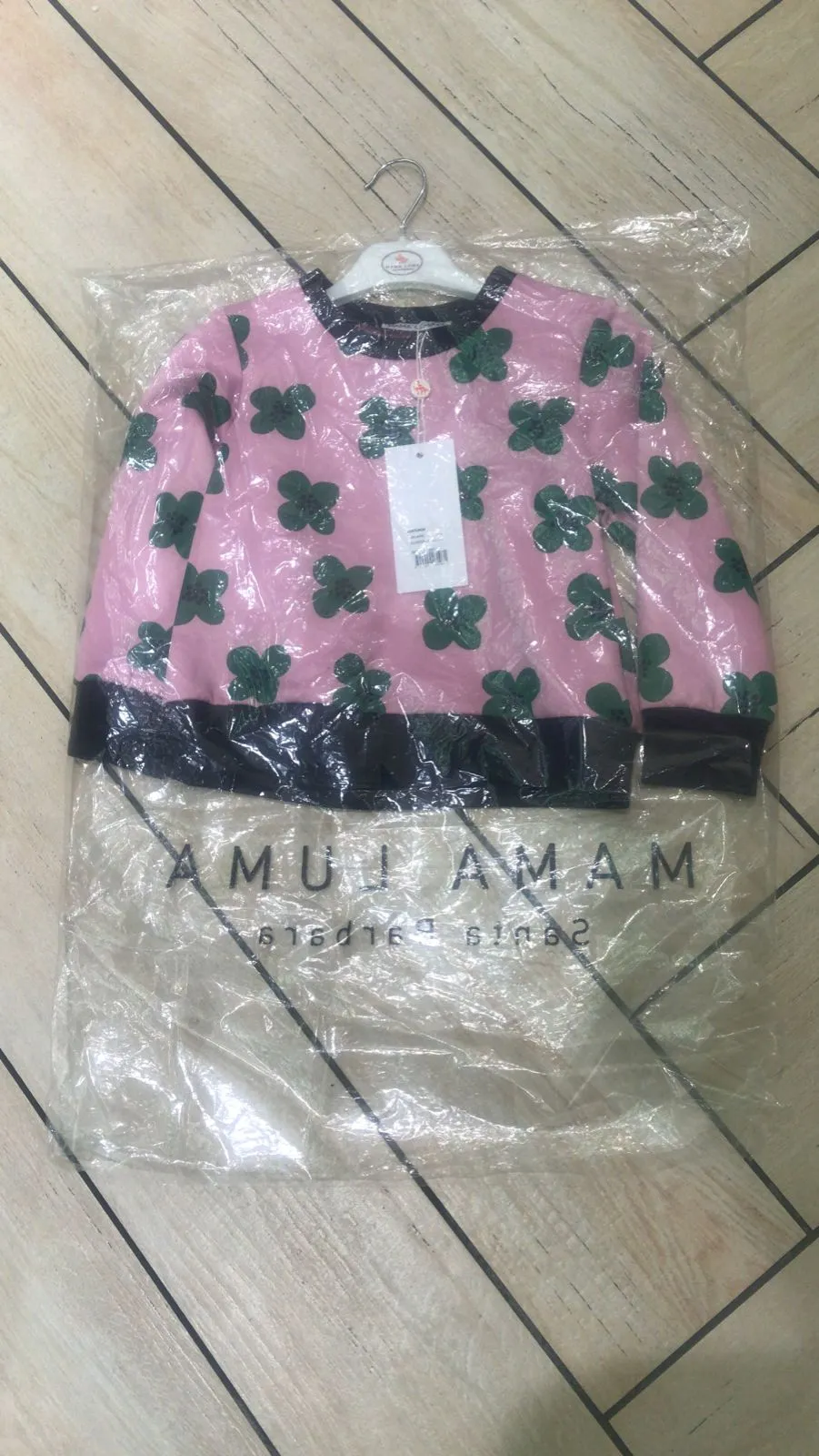 Mama Luma Sweater D Floral Pink