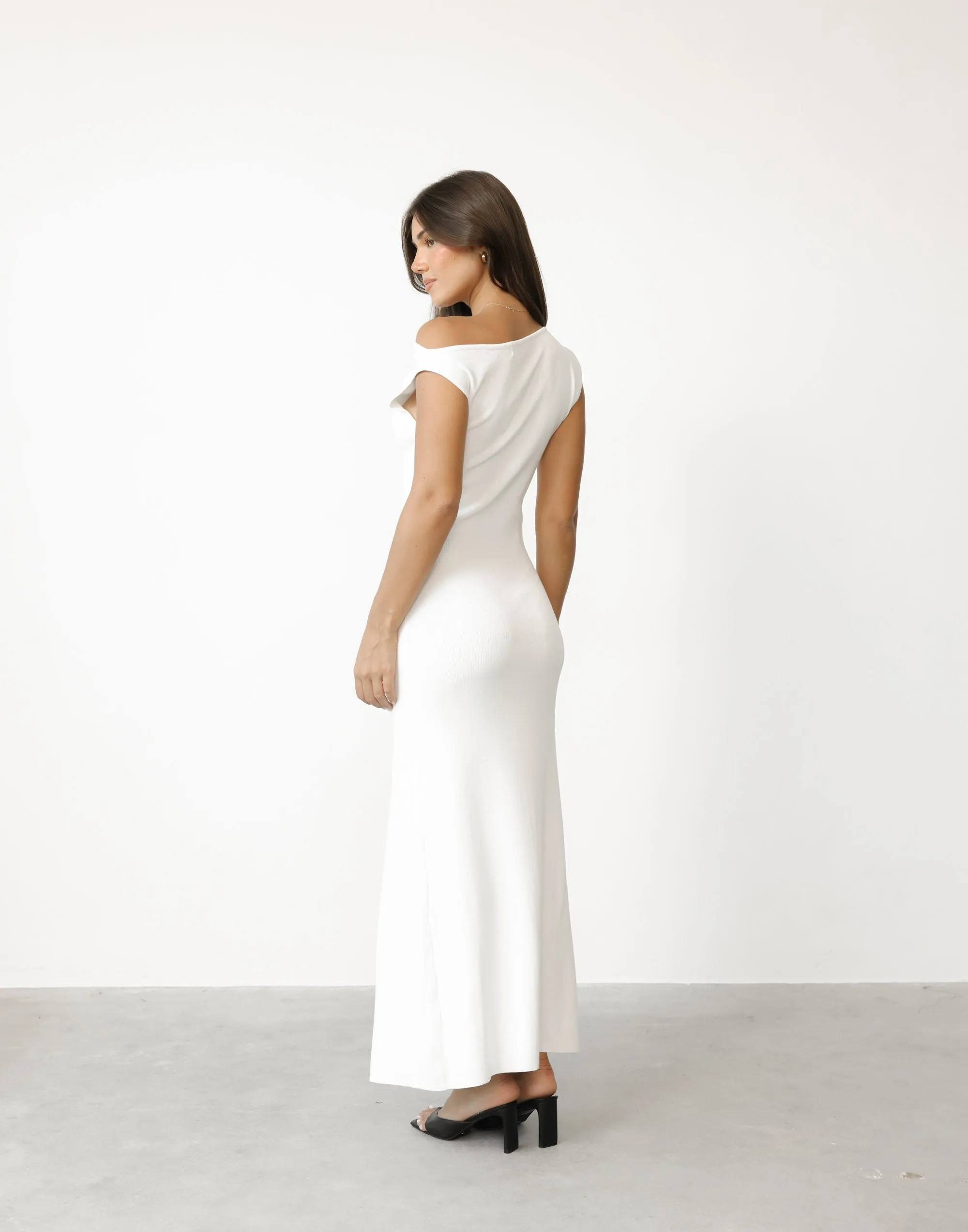 Martina Maxi Dress (White)