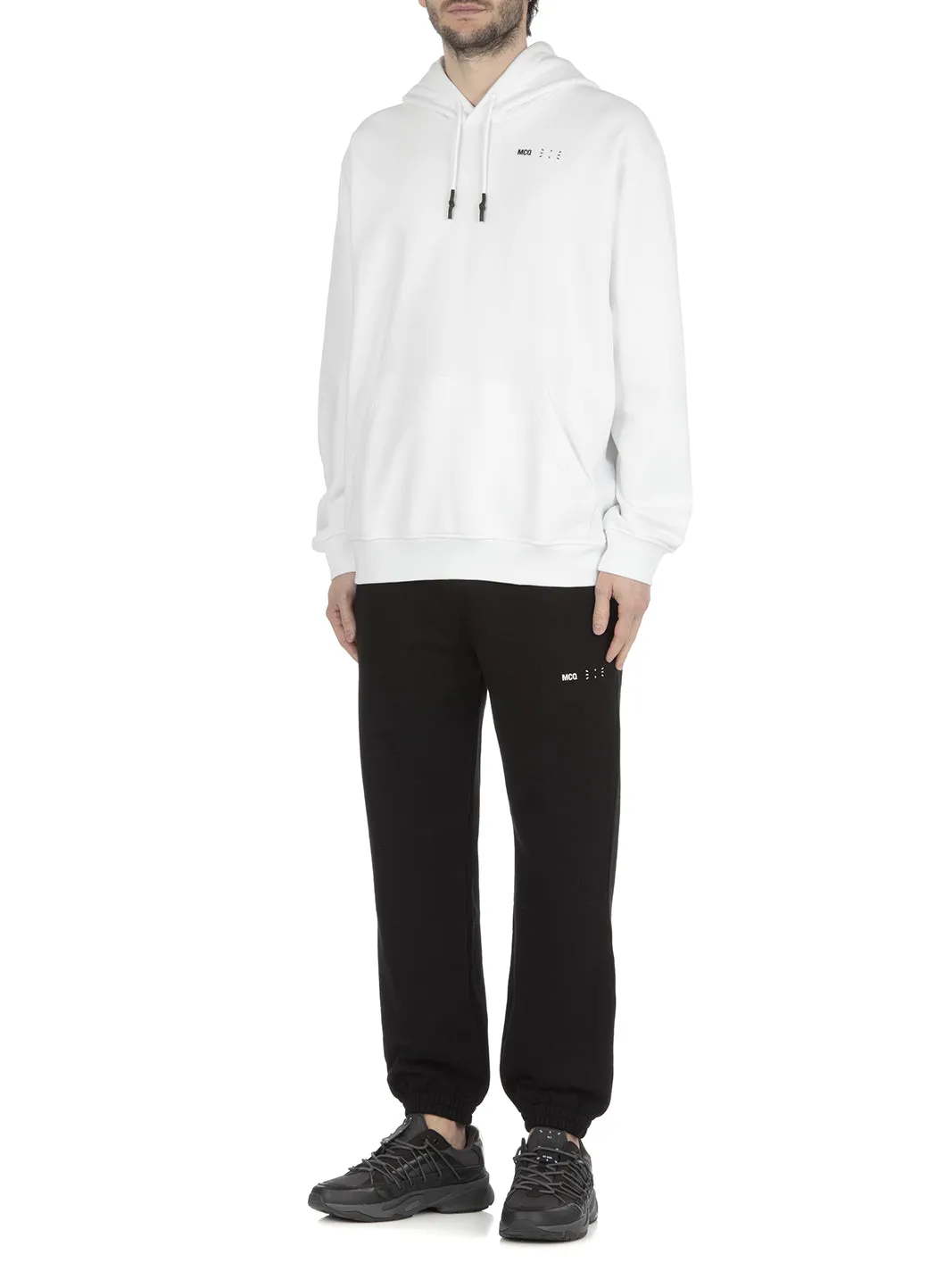 McQ Alexander McQueen Logo Printed Hoodie