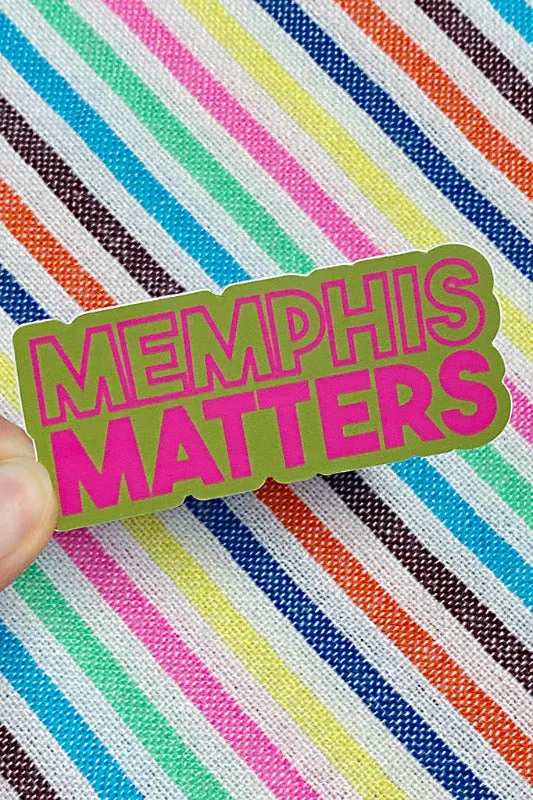 Memphis Matters Vinyl Sticker