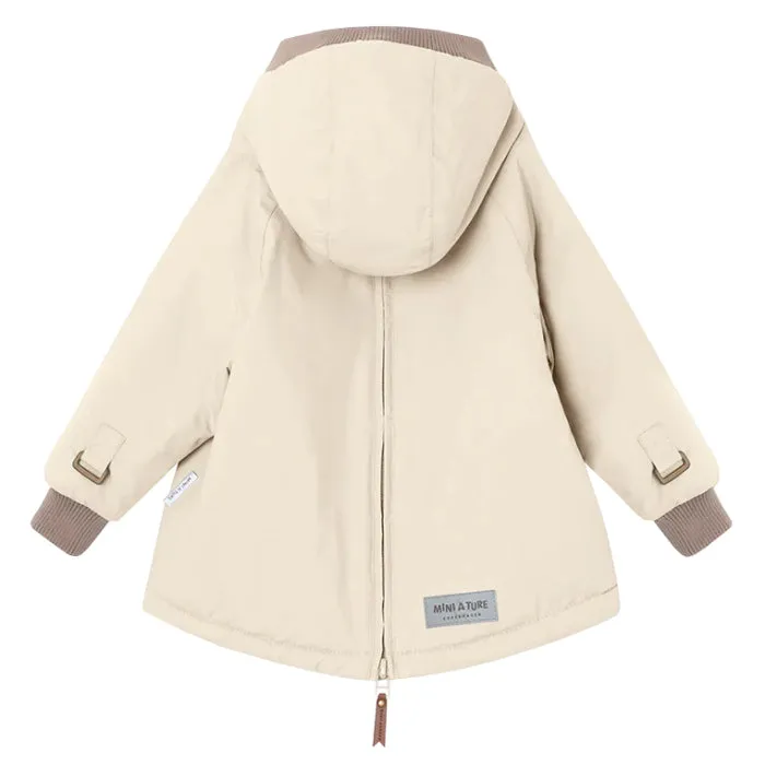 Mini A Ture Baby Wen Winter Anorak Jacket Angora Cream