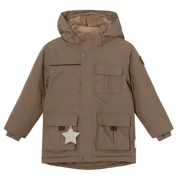 Mini A Ture Child Kastor Winter Jacket Morel Grey