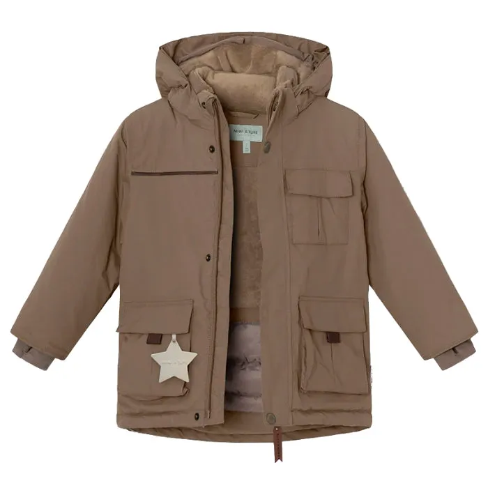 Mini A Ture Child Kastor Winter Jacket Morel Grey