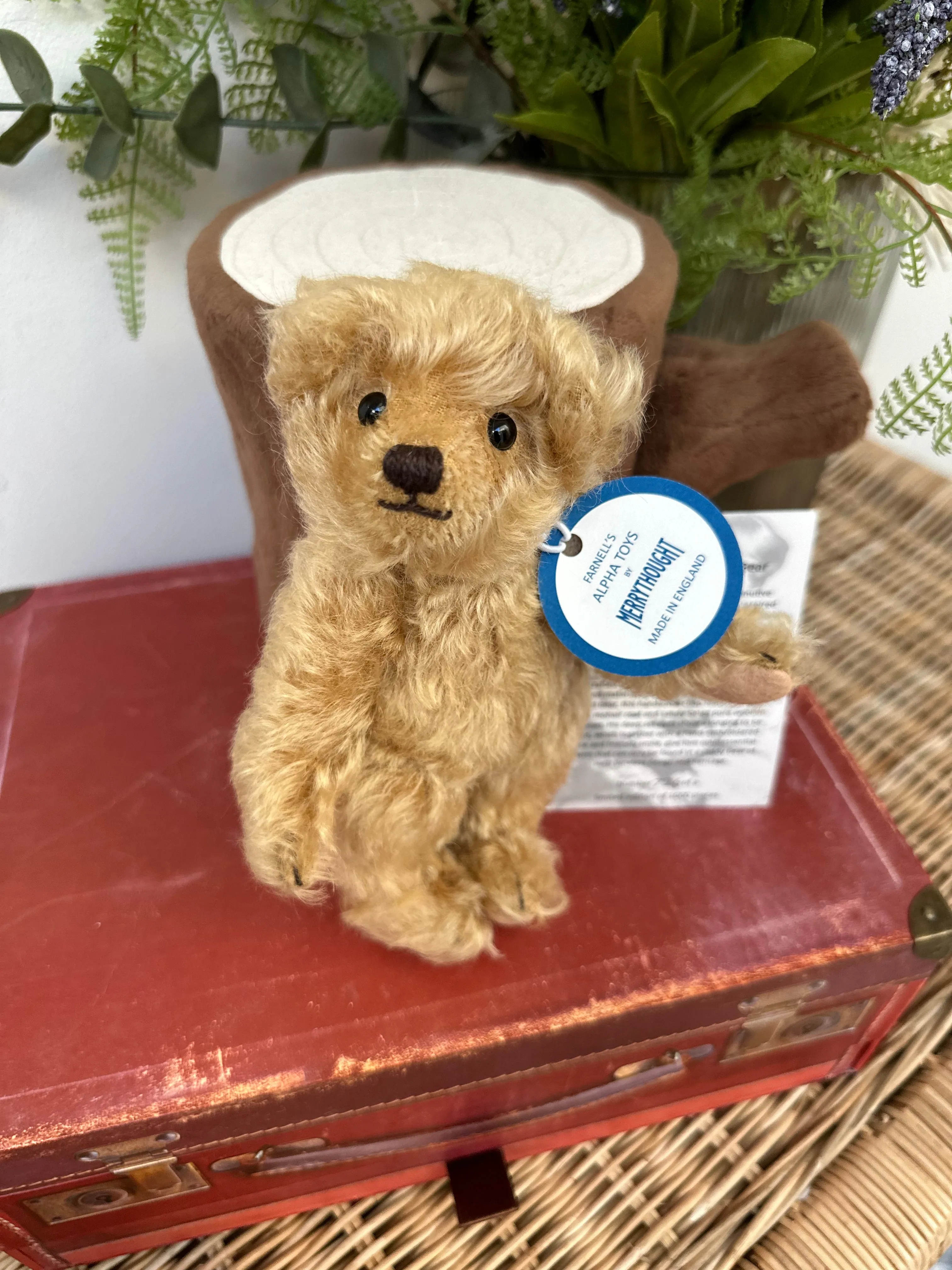 Mini Edward Christopher Robin's 7 inch Collectable Teddy Bear No 726