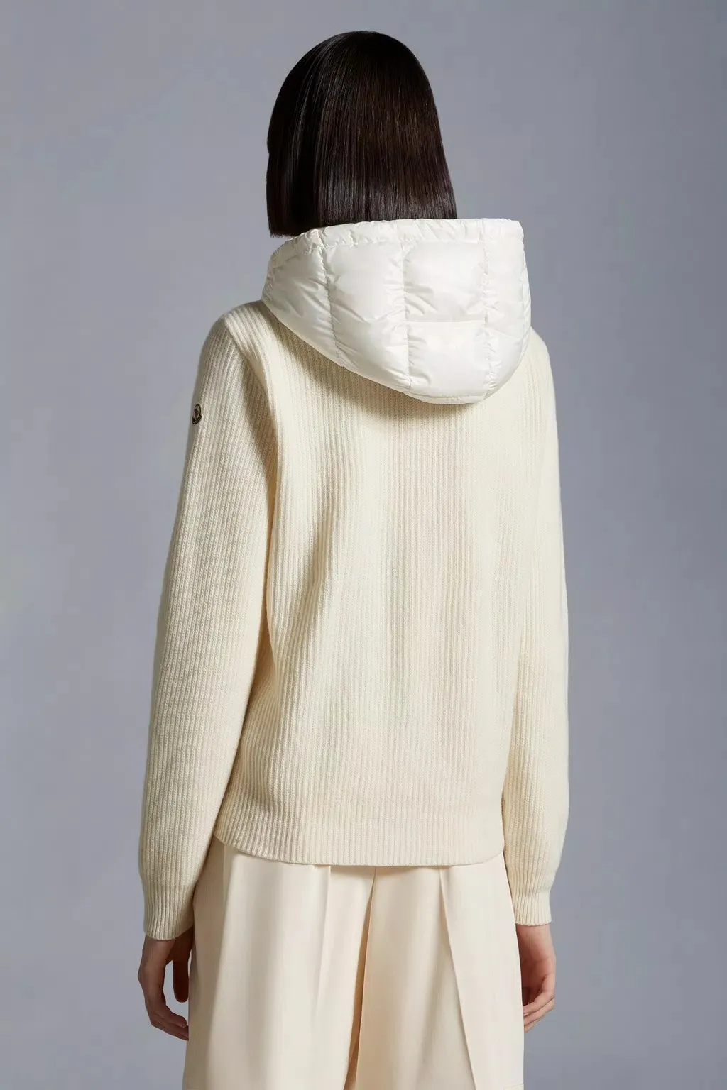 MONCLER  |Padded Wool Zip-Up Hoodie