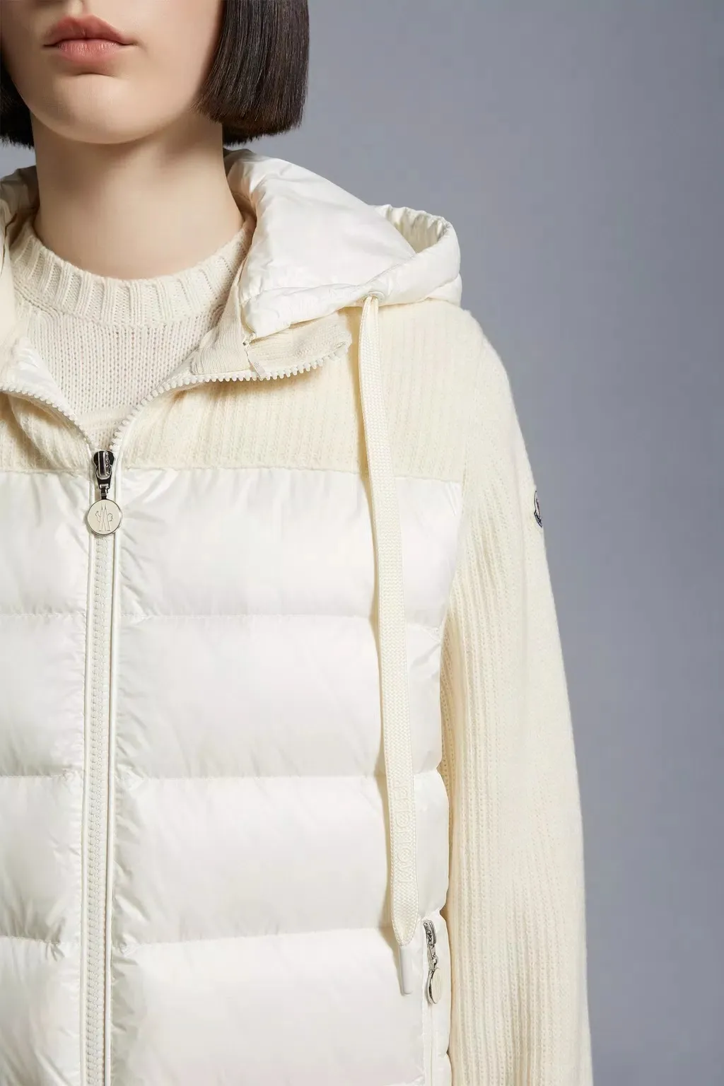 MONCLER  |Padded Wool Zip-Up Hoodie