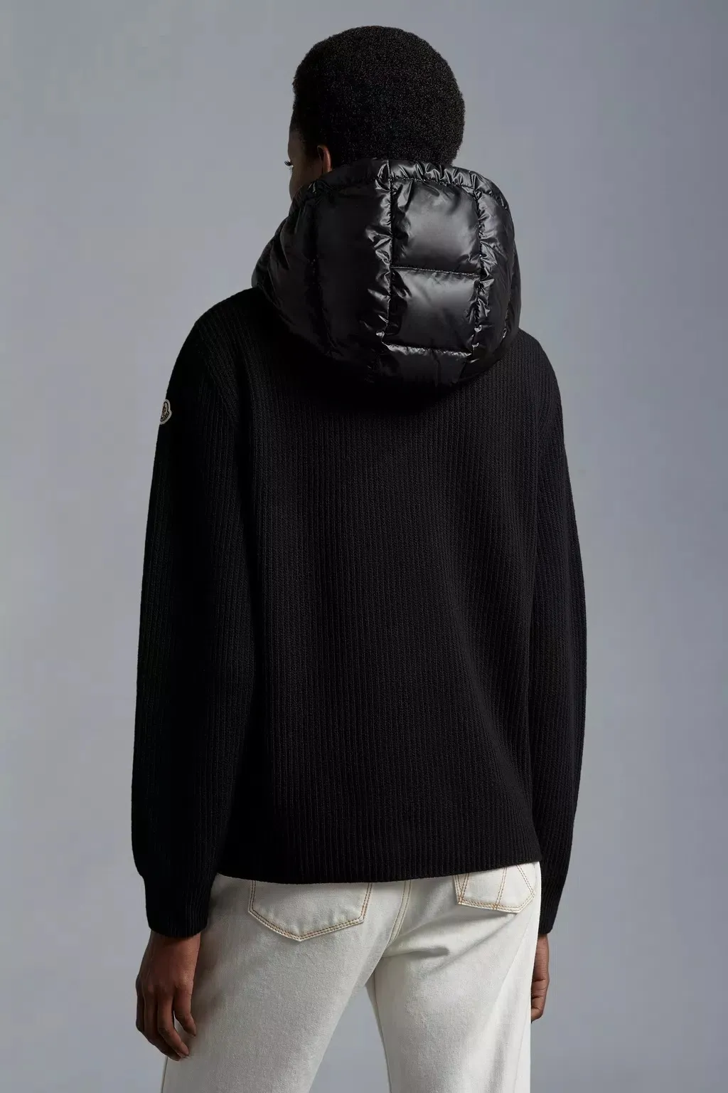 MONCLER  |Padded Wool Zip-Up Hoodie