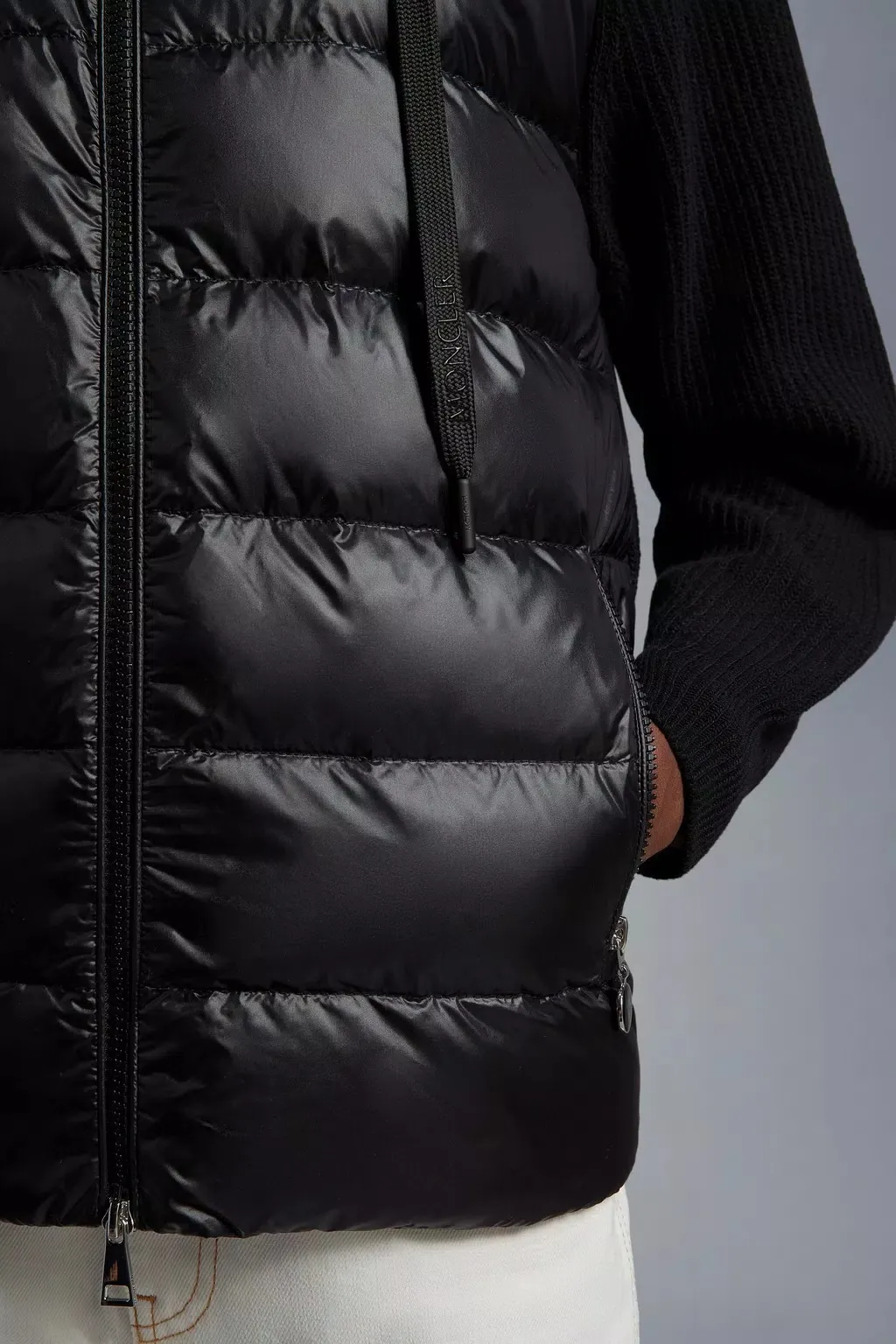 MONCLER  |Padded Wool Zip-Up Hoodie