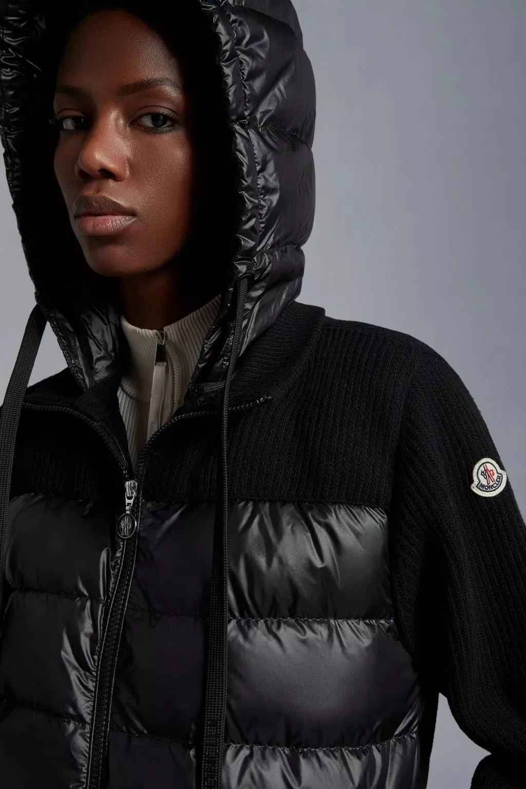 MONCLER  |Padded Wool Zip-Up Hoodie