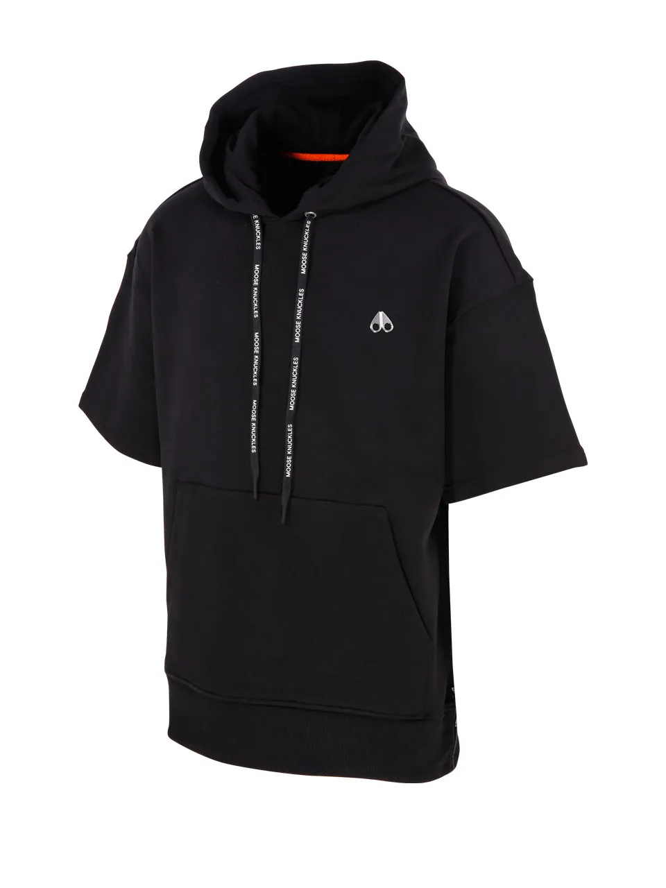 Moose Knuckles Logo Detailed Drawstring Hoodie