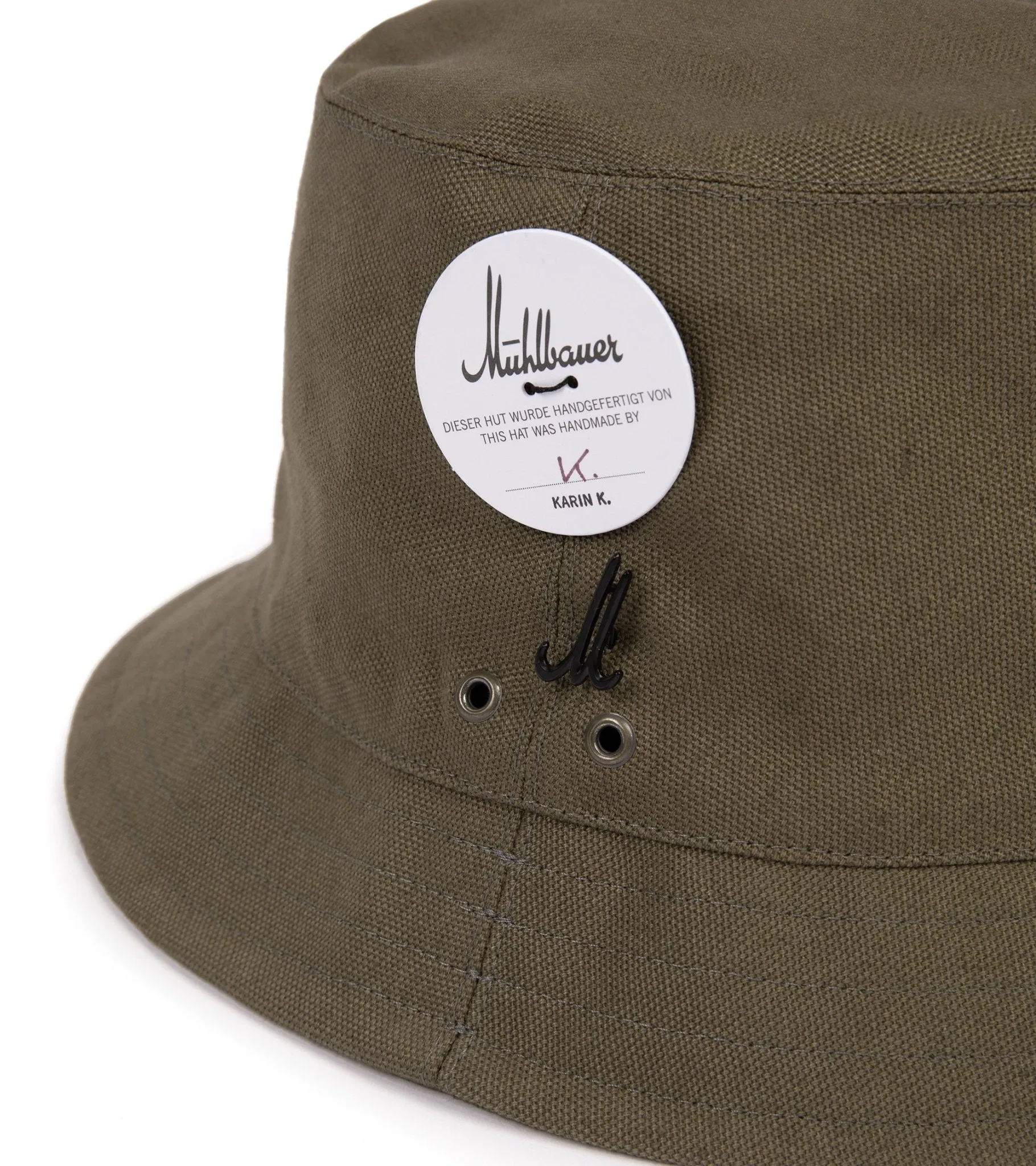 Mühlbauer Cotton Bucket Hat: Khaki