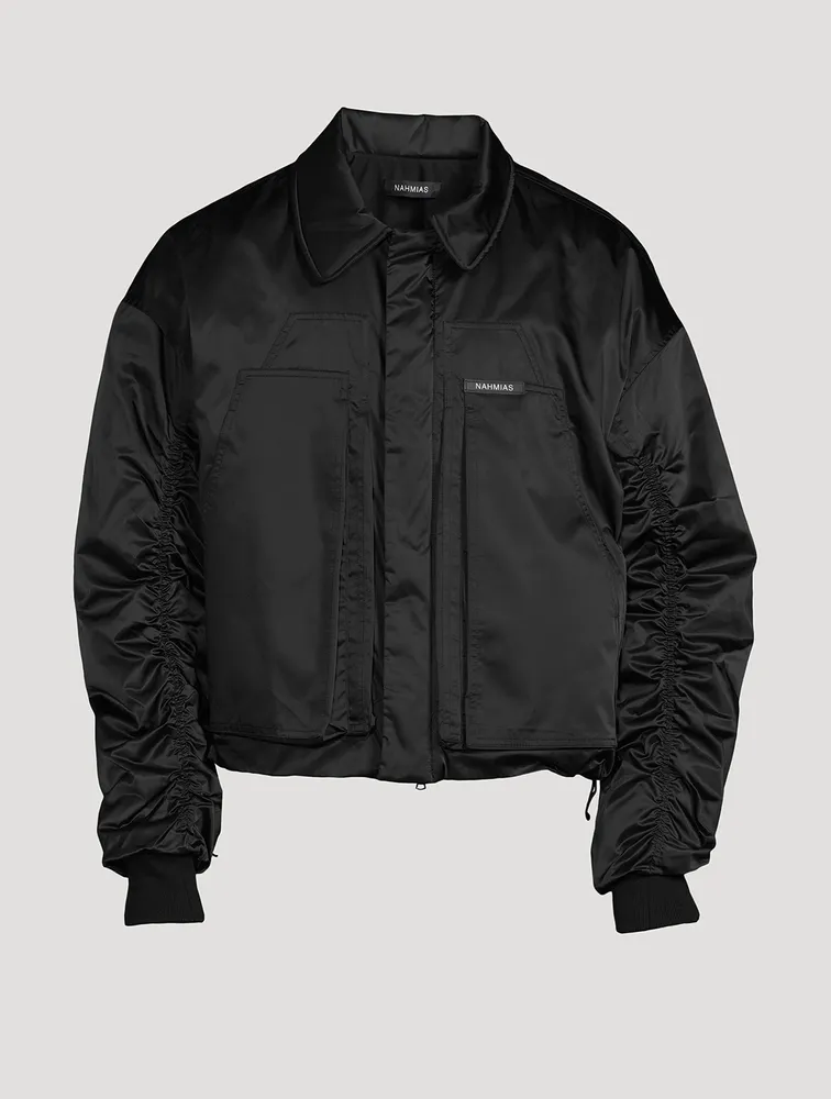 NAHMIAS Nylon Bomber Jacket