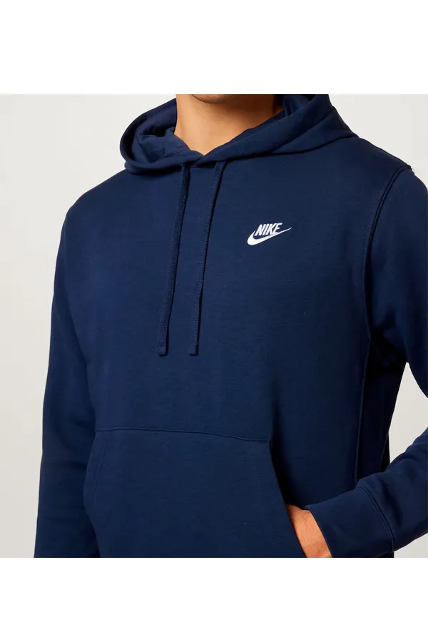 Nike Club Hoodie NSW Logo Navy