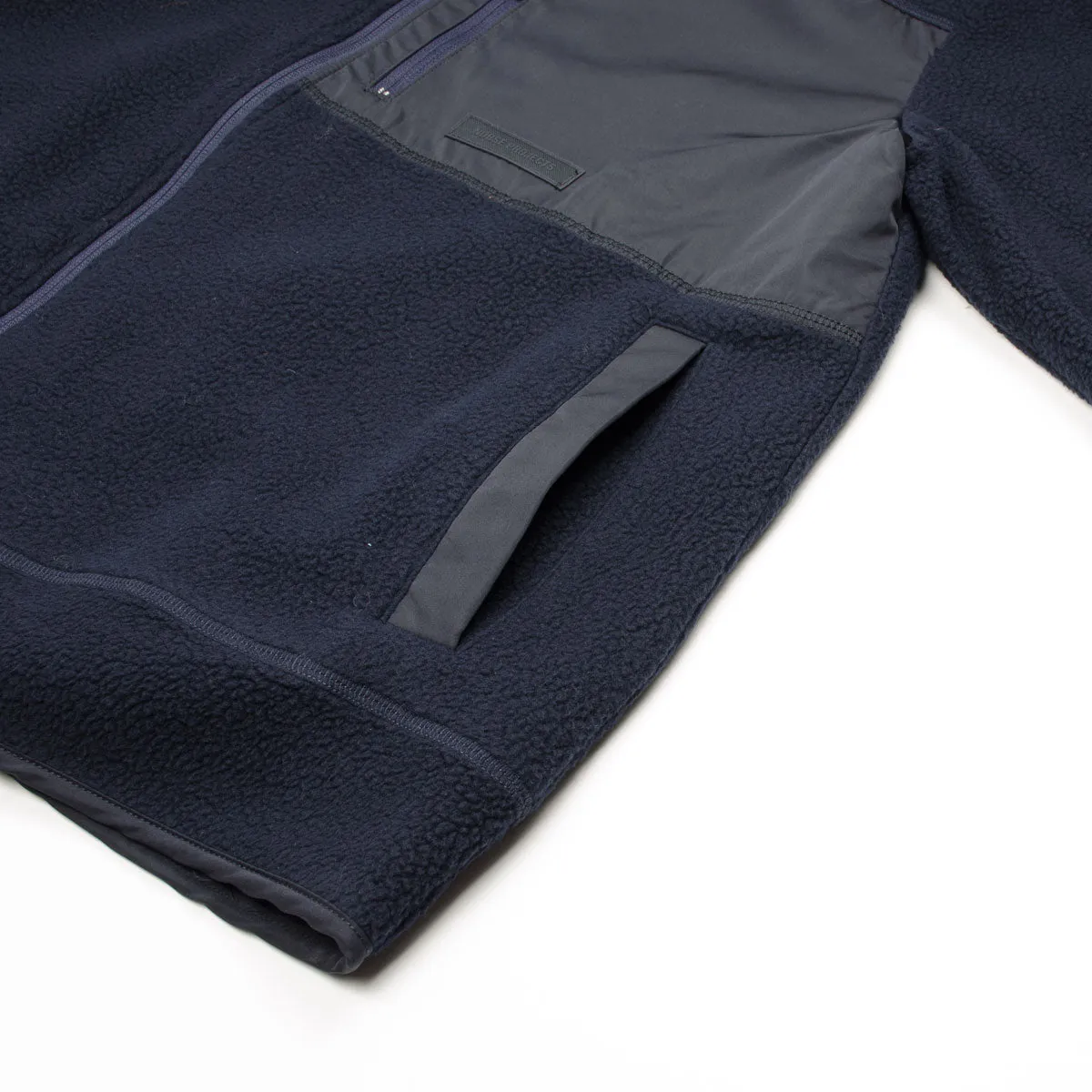 Norse Projects - Frederik Fleece Full Zip Jacket - Dark Navy