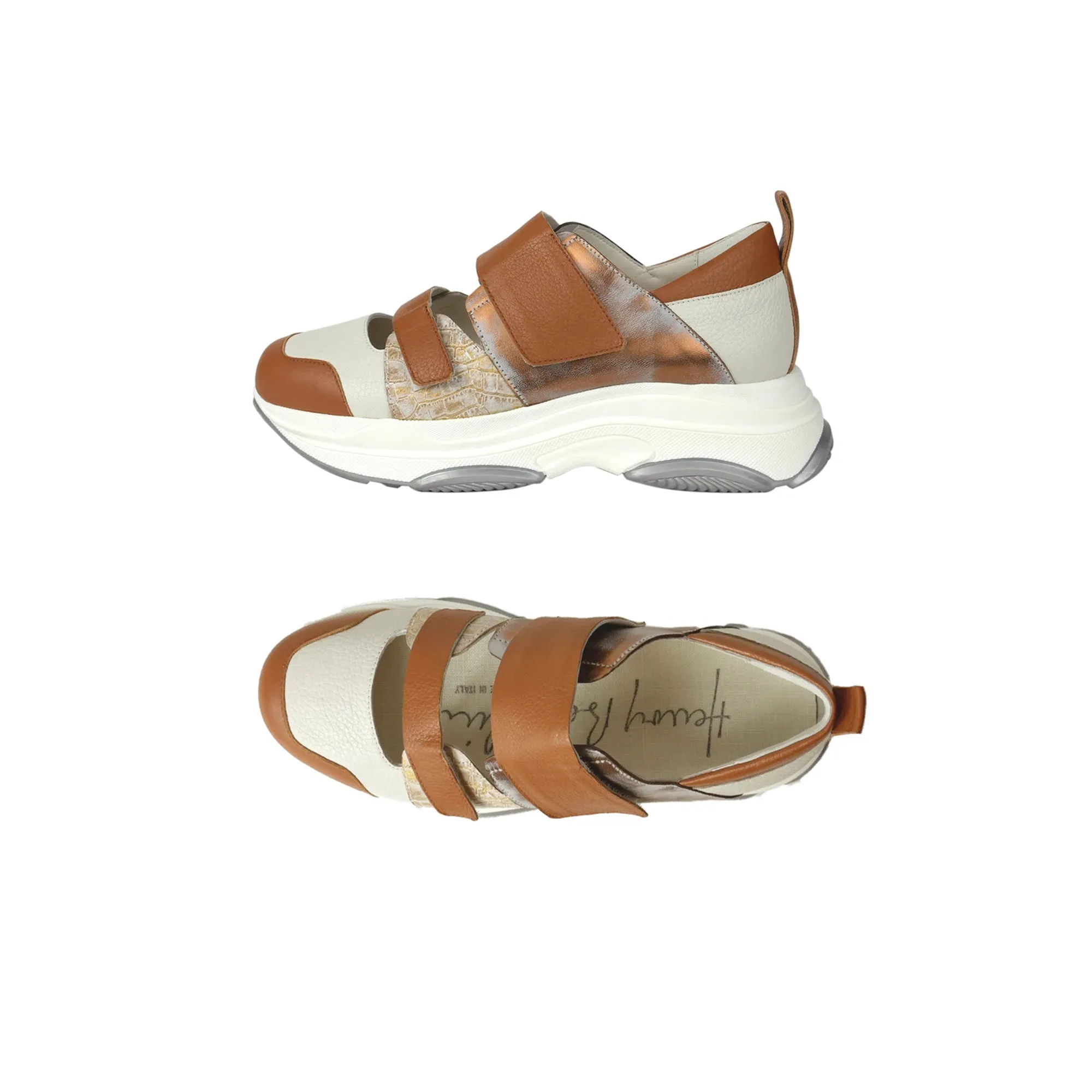 Open-Air Sneaker Cervo Cognac