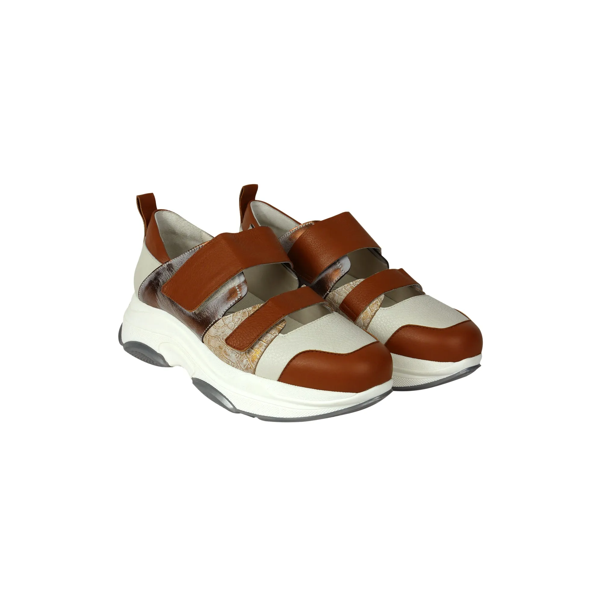 Open-Air Sneaker Cervo Cognac