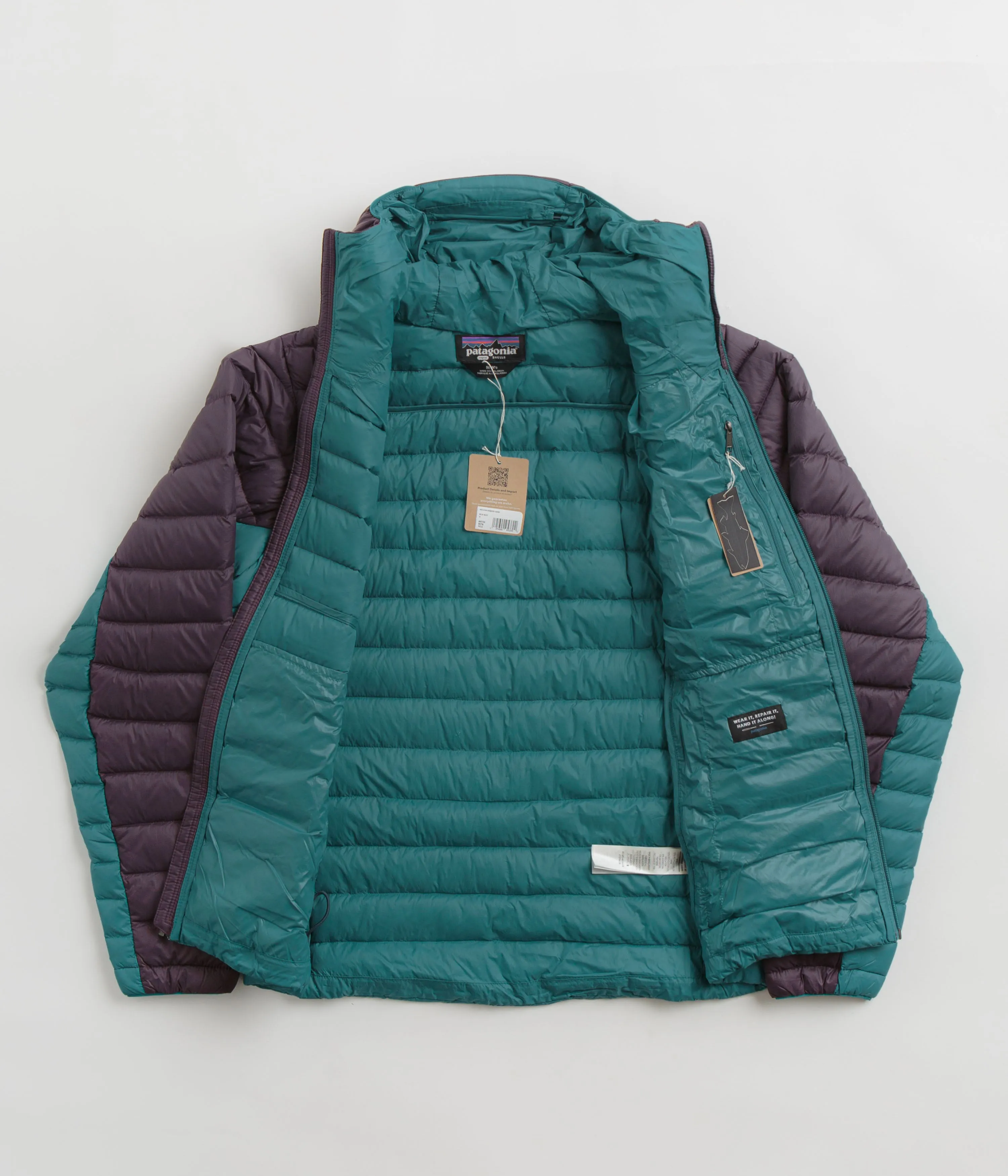 Patagonia Down Sweater Hooded Jacket (NetPlus) - Belay Blue