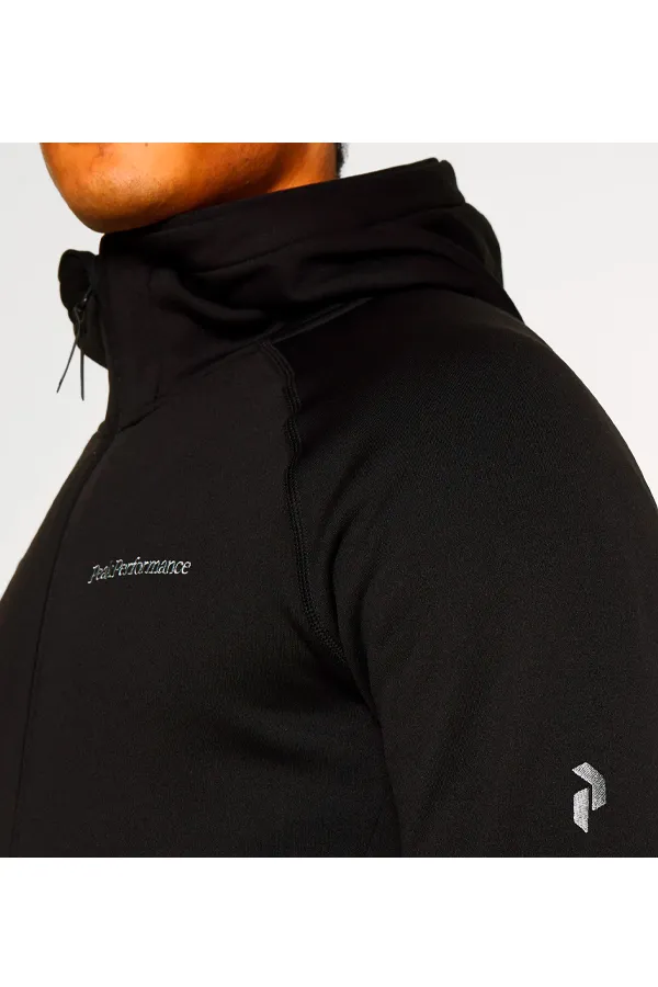 Peak Performance Zip Hoodie Chill Black