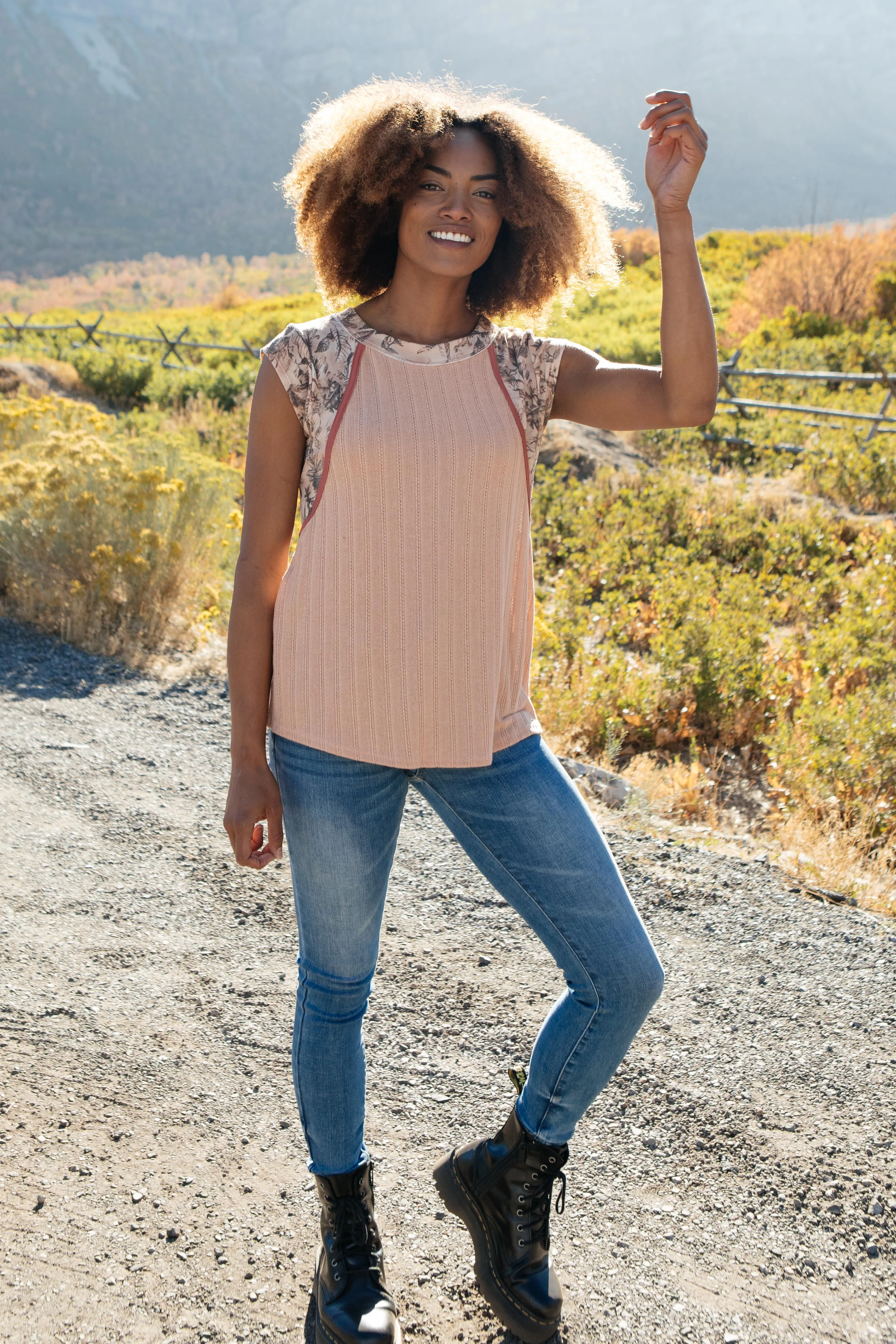 Perfectly Printed Top - On Hand