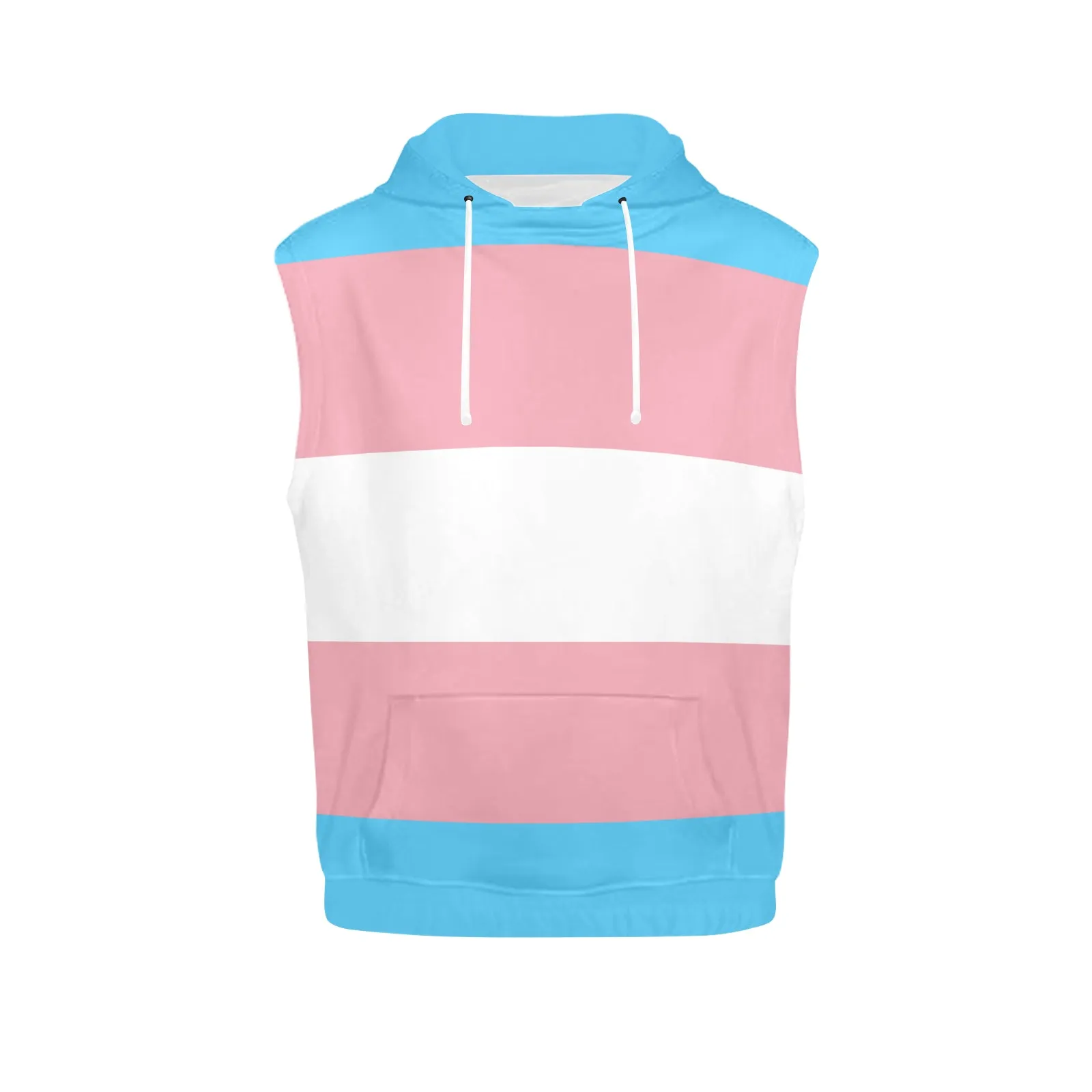 Plus Size All Over Pride Sleeveless Hoodie