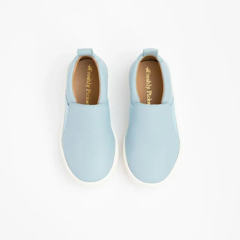 Powder Blue Slip On Sneaker