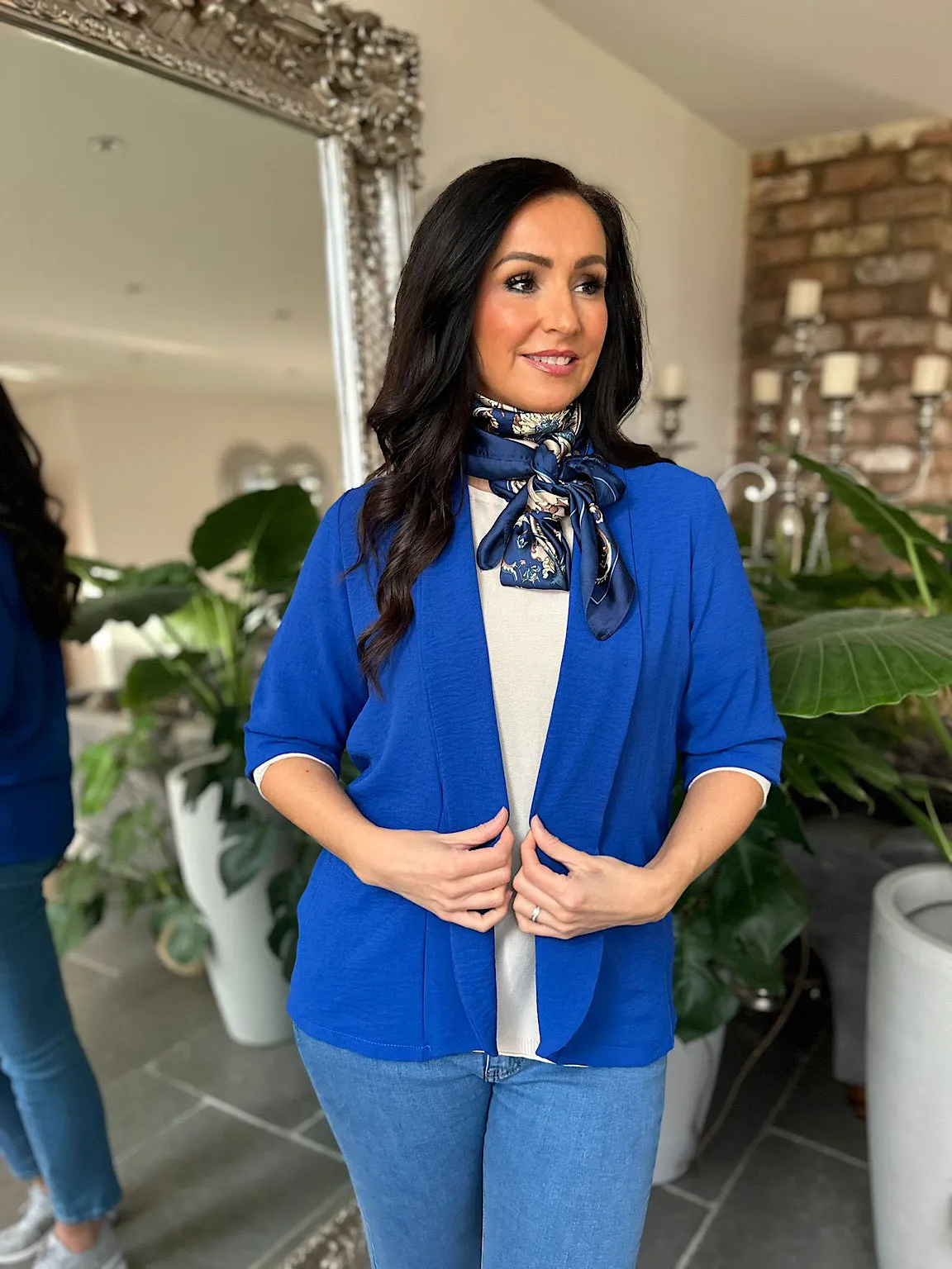 Royal Blue Lightweight Jacket Daphne