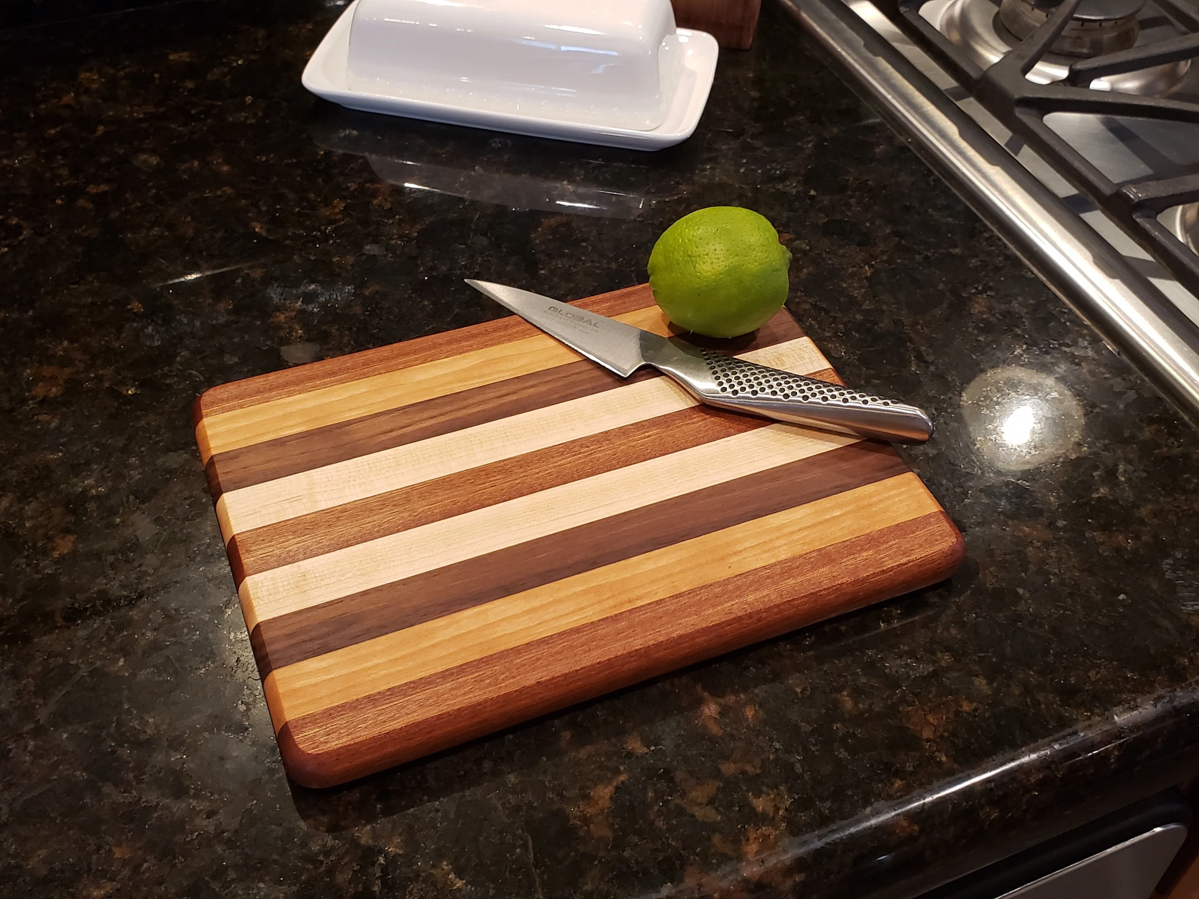 Sale: Combination Set of All Three Cutting Boards / Serving Trays Made in USA