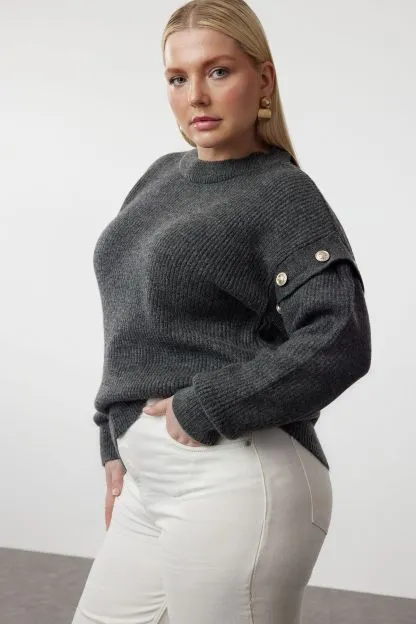 Sleeves Removable Functional Knitwear Sweater