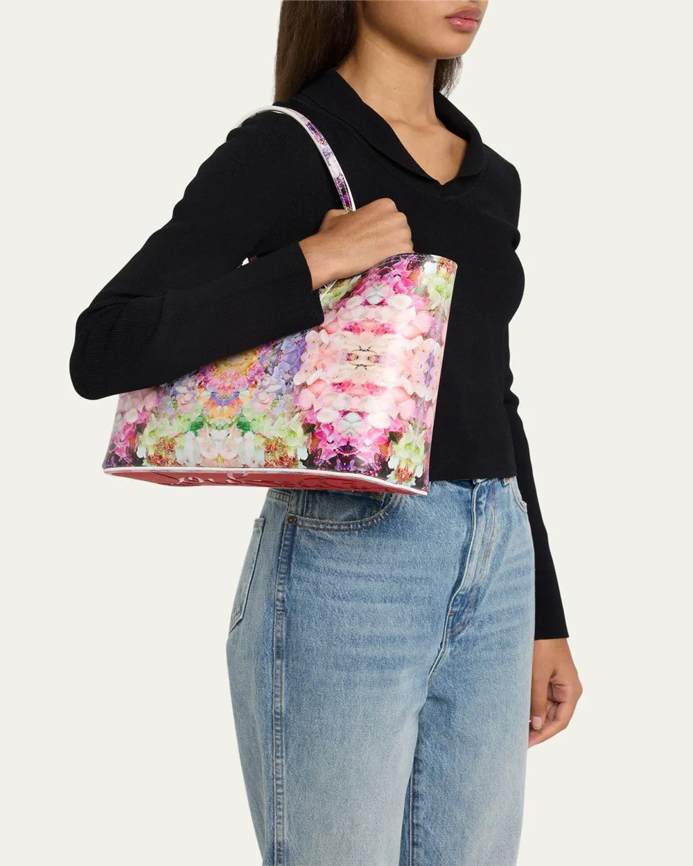 Small Cabata Blooming Tote in Floral