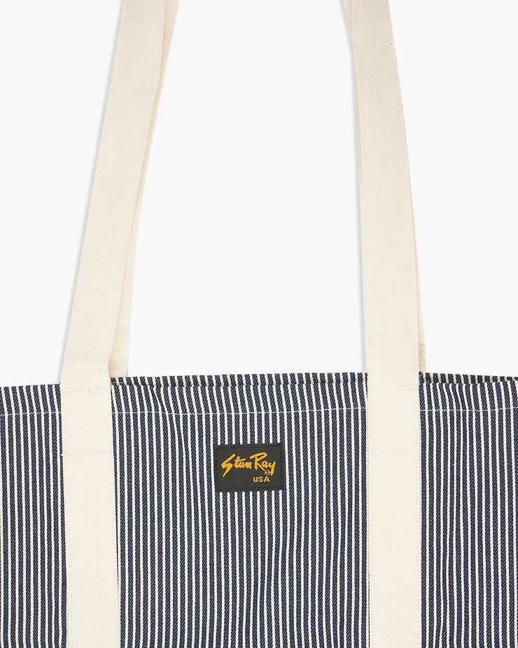 Stan Ray Made In USA Tote Bag - Hickory Stripe / Natural Patch