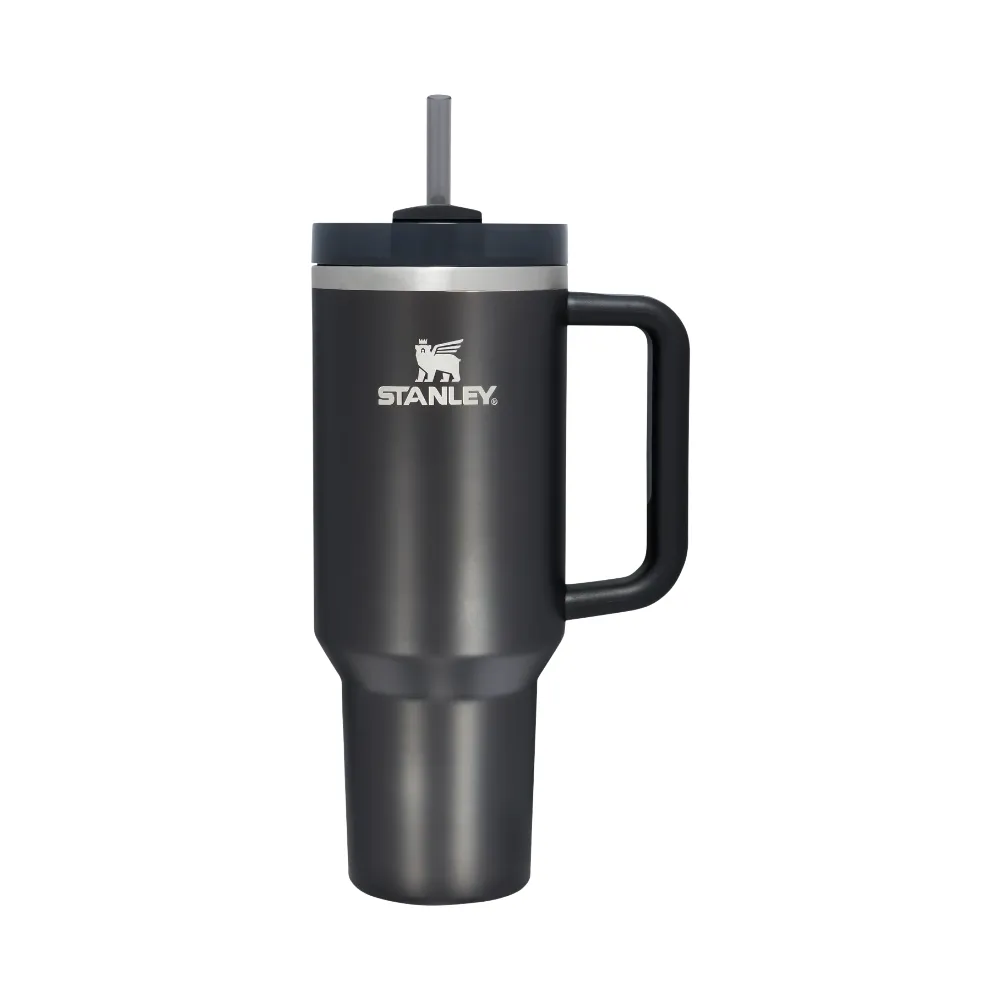 Stanley The Quencher H2.0 Flowstate Tumbler | 40 OZ Black Glow