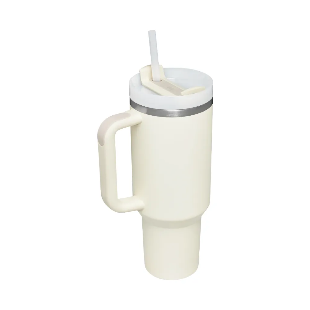 Stanley The Quencher H2.0 Flowstate Tumbler | 40 OZ Cream