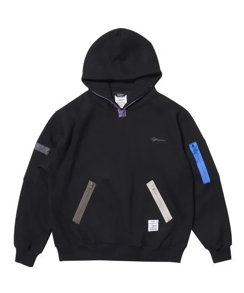 STIGMA  |[ STIGMA ]★ZIPPER OVERSIZED HOODIE