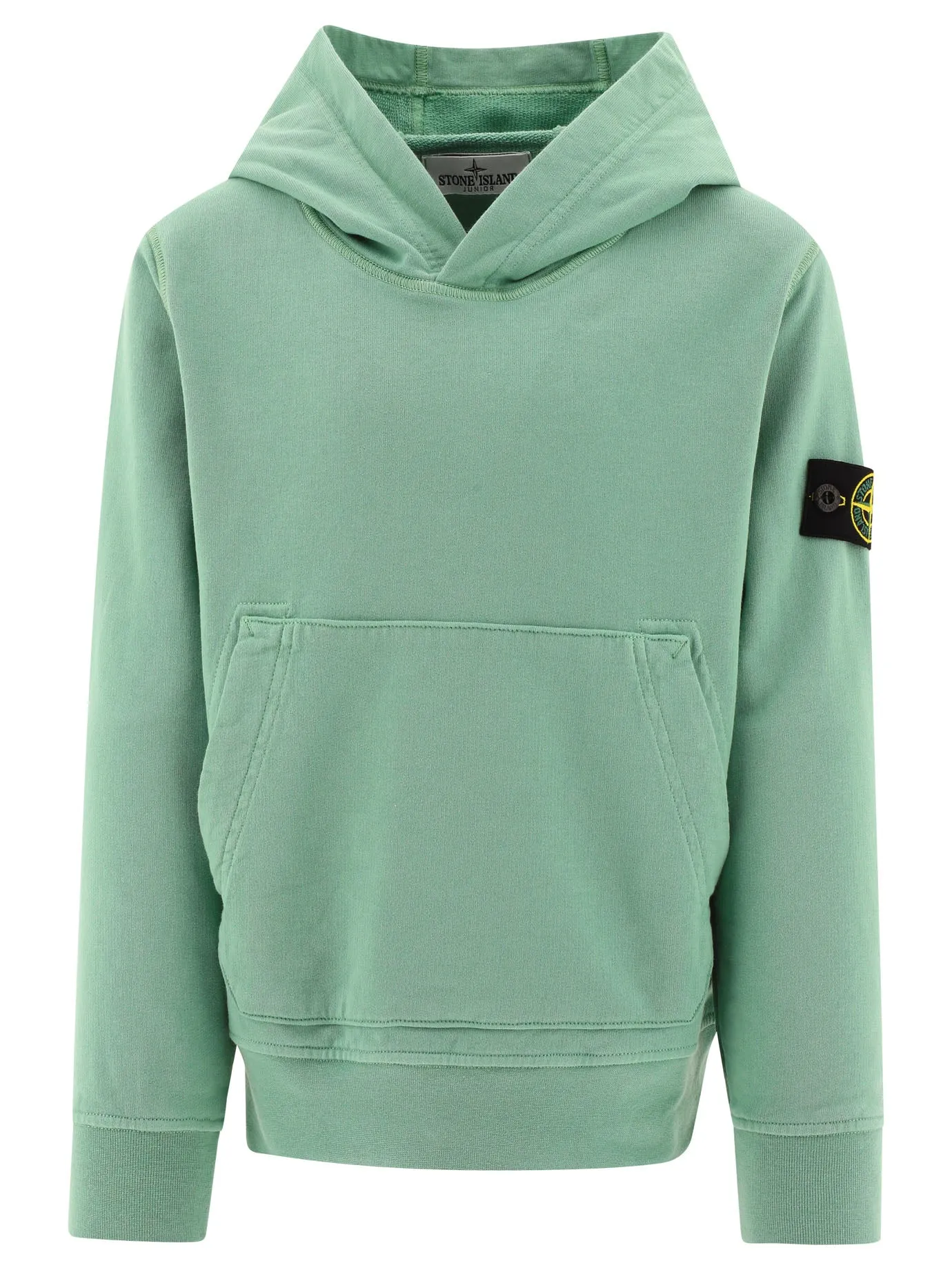 Stone Island Junior Logo Patch Hoodie