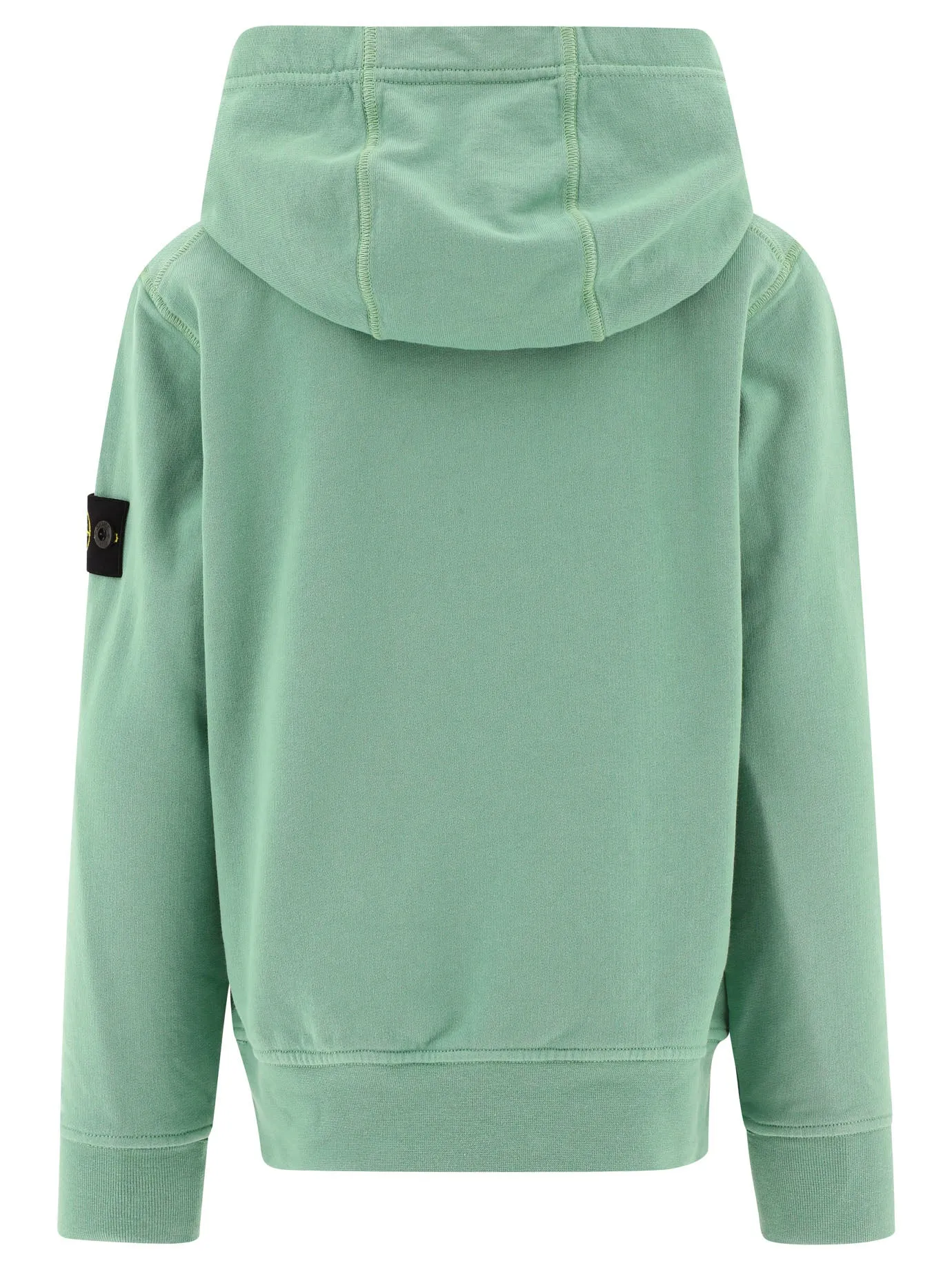 Stone Island Junior Logo Patch Hoodie