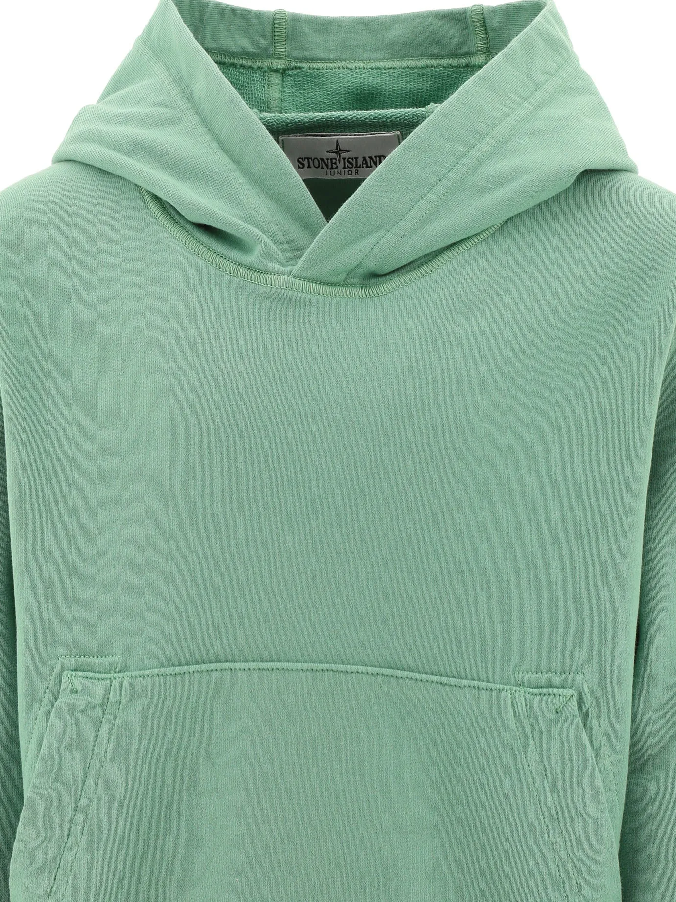 Stone Island Junior Logo Patch Hoodie