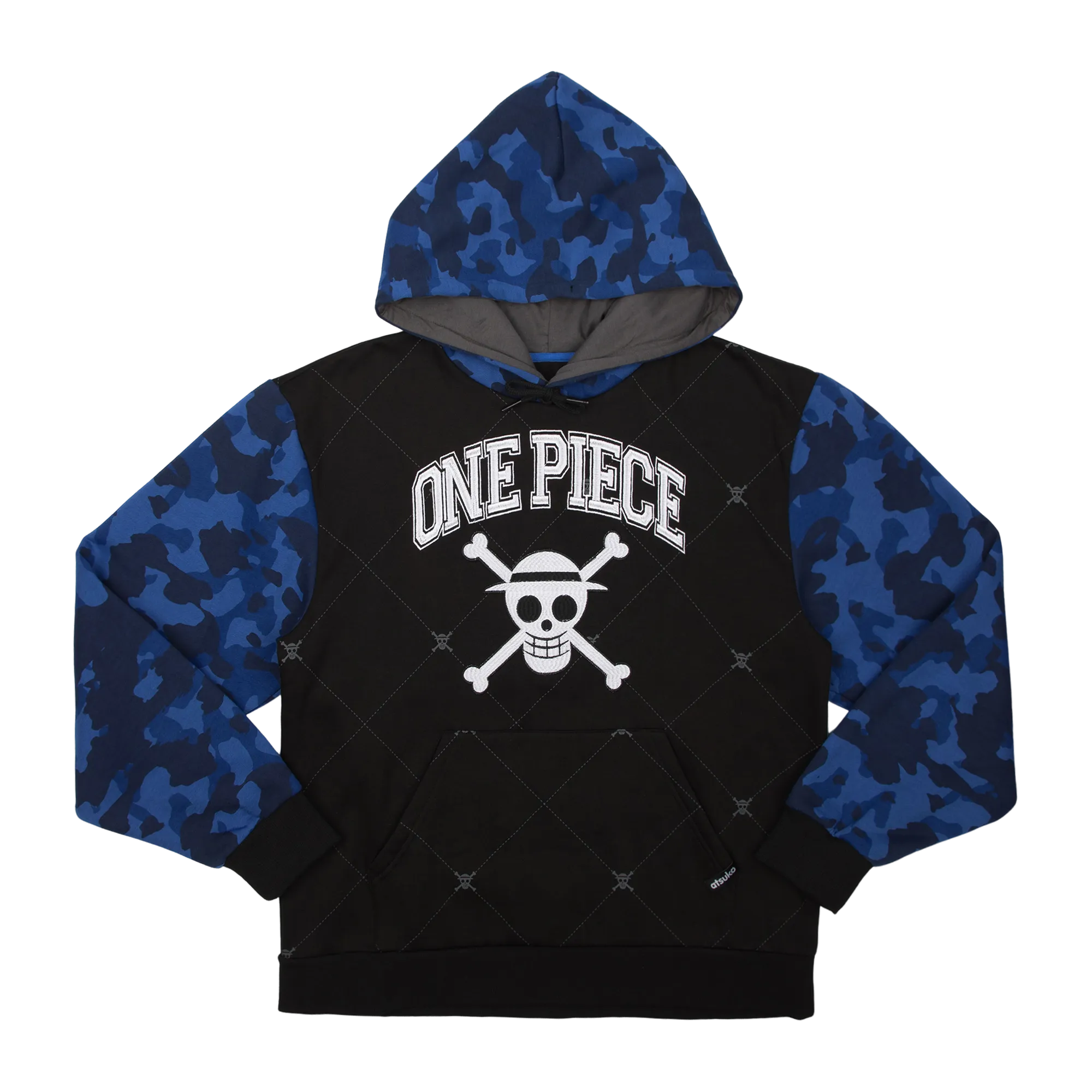 Straw Hat Crew Blue Camo Hoodie