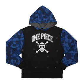 Straw Hat Crew Blue Camo Hoodie