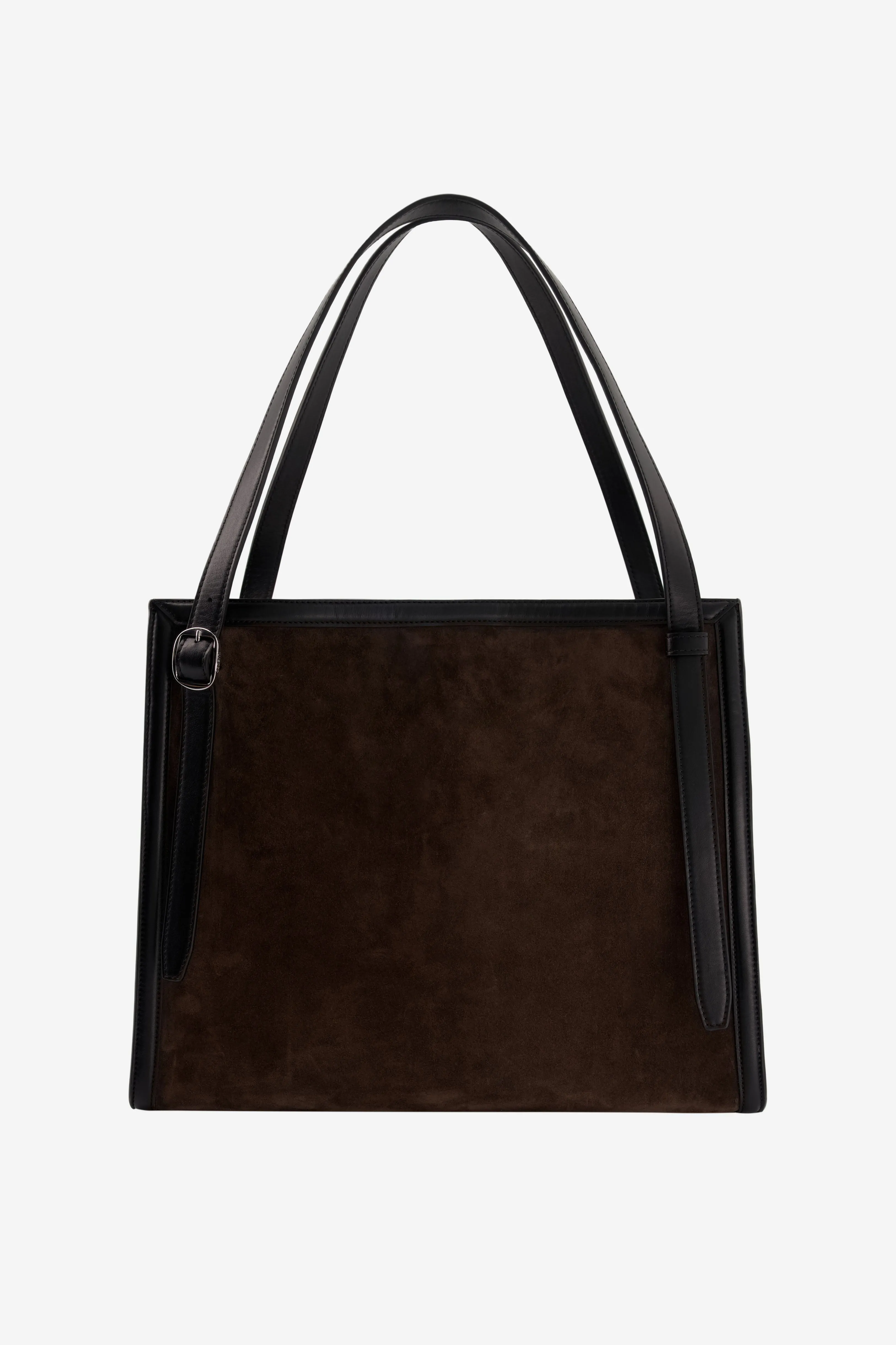 Suede Belt Tote Bag