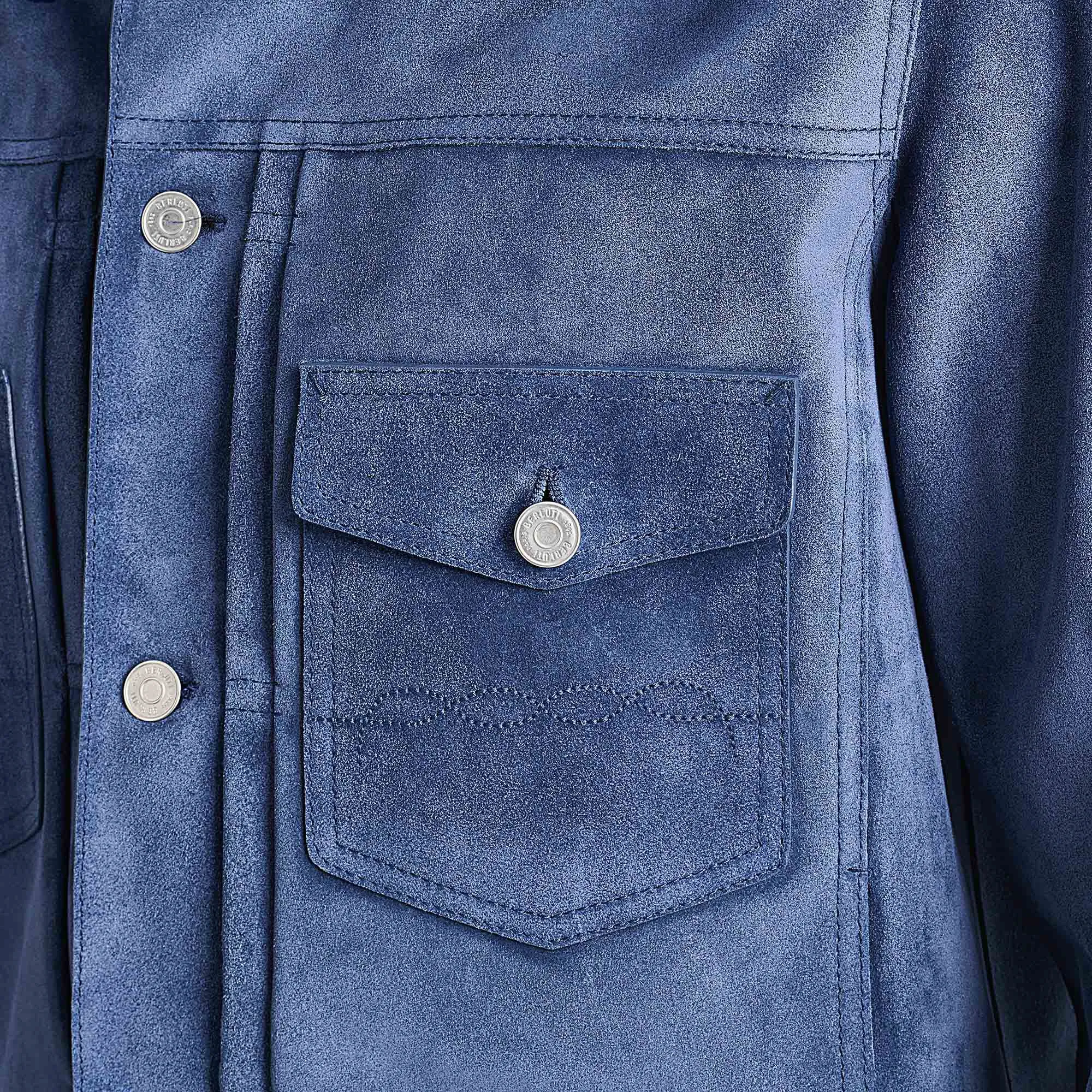 Suede Denim Jacket