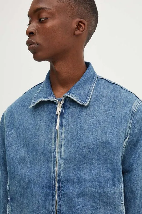 Sunnei denim jacket blue color RTWXOUW004