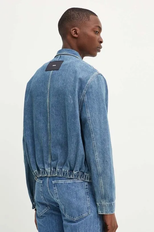 Sunnei denim jacket blue color RTWXOUW004