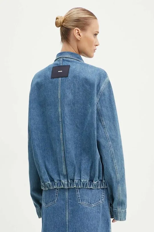 Sunnei denim jacket blue color RTWXOUW004