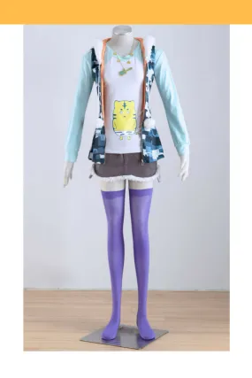 Super Sonico Tiger Hoodie Cosplay Costume